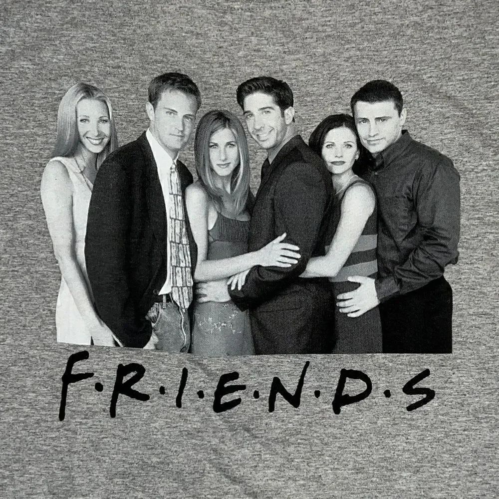 Ripple Junction Friends TV Show Grey T-Shirt Unisex Large New